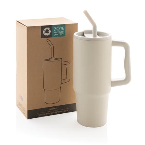 Embrace Deluxe Becher aus RCS recyceltem Edelstahl 900ml
