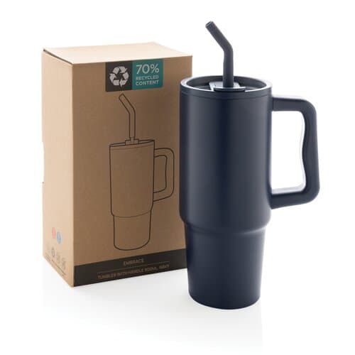 Embrace Deluxe Becher aus RCS recyceltem Edelstahl 900ml