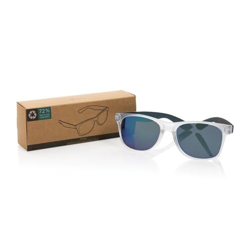 Gleam Sonnenbrille aus RCS rec. PC mit verspiegelten Gläsern