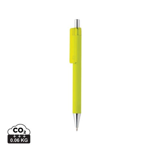 X8 Stift mit Smooth-Touch aus RCS recyceltem ABS