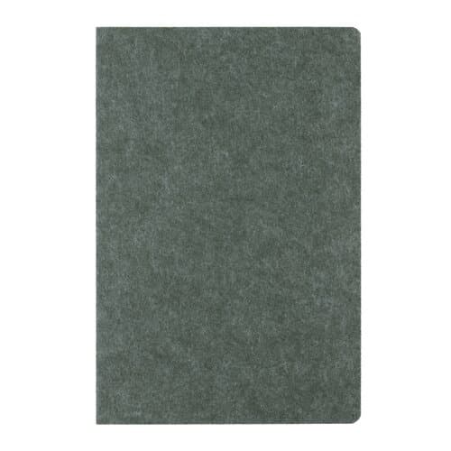 Phrase GRS-zertifiziertes A5-Notizbuch aus recyceltem Filz