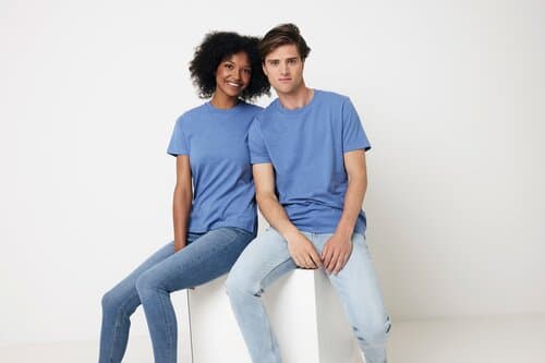 IQONIQ Manuel ungefärbtes T-Shirt aus recycelter Baumwolle