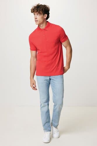 IQONIQ Yosemite Piqué-Poloshirt aus recycelter Baumwolle