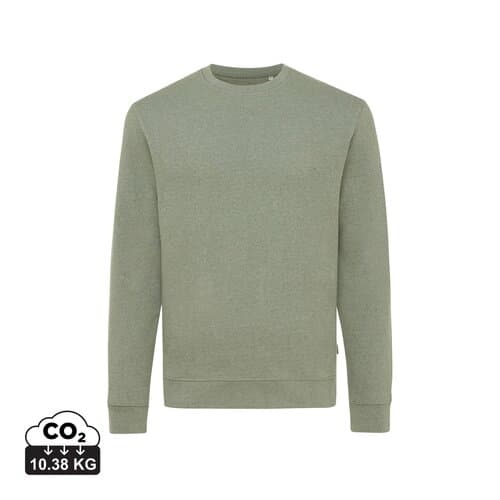 IQONIQ Denali ungefärbt. Rundhals-Sweater aus recycelter BW