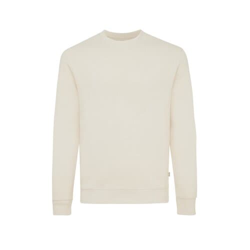 IQONIQ Denali ungefärbt. Rundhals-Sweater aus recycelter BW
