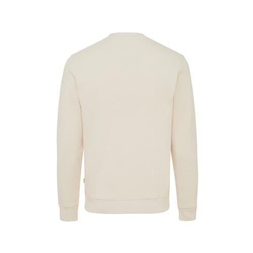 IQONIQ Denali ungefärbt. Rundhals-Sweater aus recycelter BW