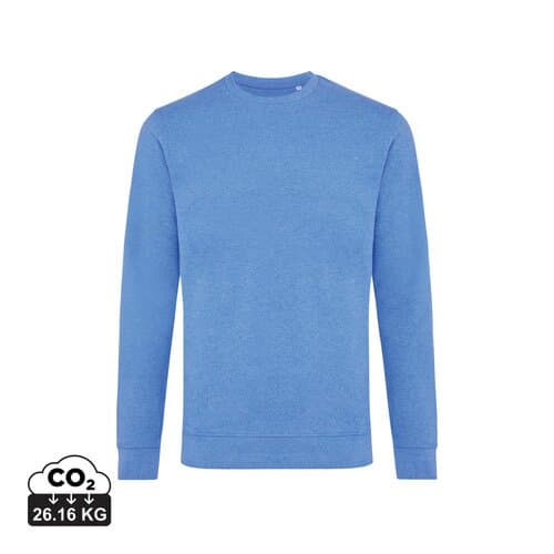 IQONIQ Denali ungefärbt. Rundhals-Sweater aus recycelter BW