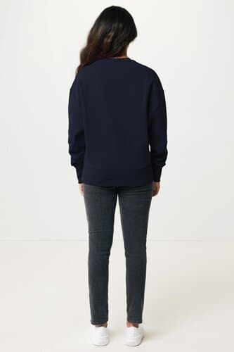 IQONIQ Kruger Relax-Rundhals-Sweater aus recycelt. Baumwolle