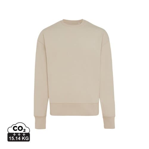 IQONIQ Kruger Relax-Rundhals-Sweater aus recycelt. Baumwolle