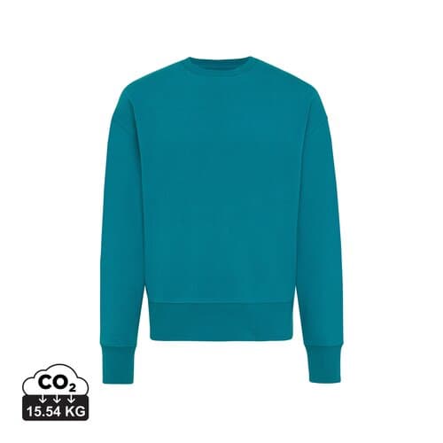 IQONIQ Kruger Relax-Rundhals-Sweater aus recycelt. Baumwolle