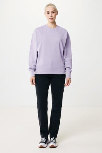 IQONIQ Kruger Relax-Rundhals-Sweater aus recycelt. Baumwolle