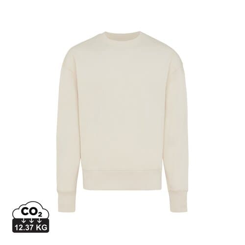 IQONIQ Kruger Relax-Rundhals-Sweater aus recycelt. Baumwolle
