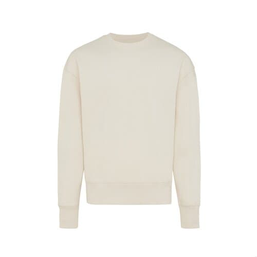 IQONIQ Kruger Relax-Rundhals-Sweater aus recycelt. Baumwolle