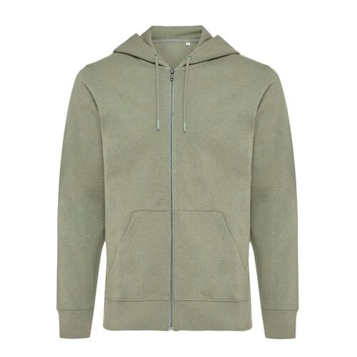 IQONIQ Abisko Zip-Kapuzenpullover aus recycelter Baumwolle
