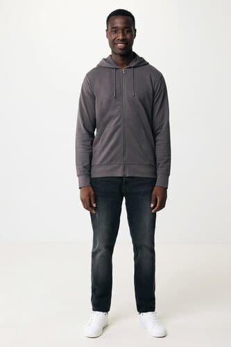 IQONIQ Abisko Zip-Kapuzenpullover aus recycelter Baumwolle