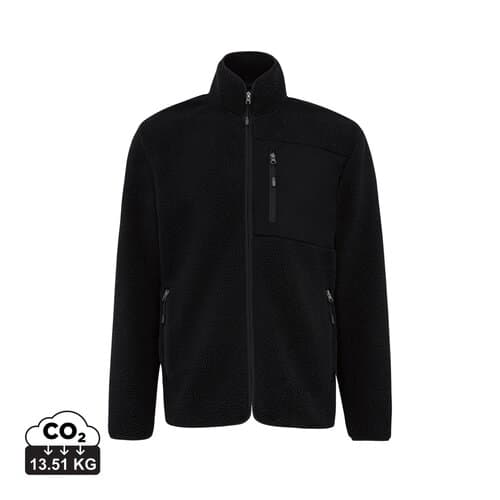 IQONIQ Diran Fleecejacke aus recyceltem Polyesterflor