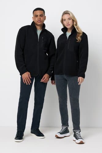 IQONIQ Diran Fleecejacke aus recyceltem Polyesterflor