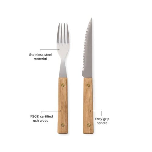 VINGA Paso 8-teiliges Grill-Besteck-Set