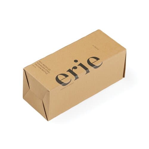 VINGA Erie 450ml Vakuumflasche aus RCS recyceltem Stahl