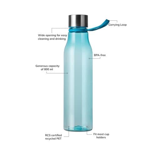 VINGA Lean 800ml RCS RPET Wasserflasche