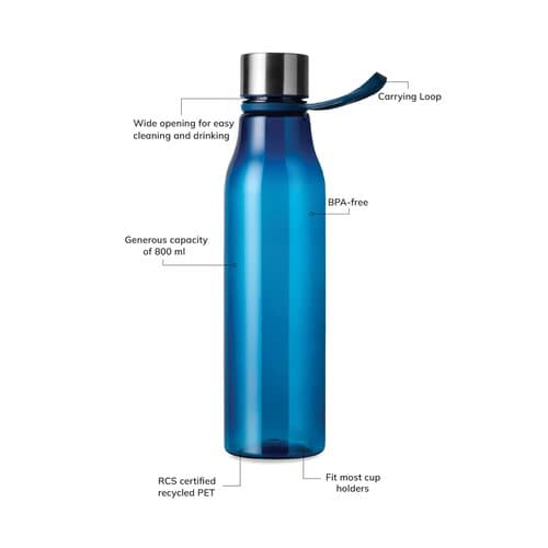 VINGA Lean 800ml RCS RPET Wasserflasche