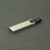 USB-Stick Aluminium flach