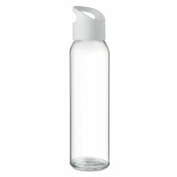 PRAGA GLASS Trinkflasche Glas 470 ml