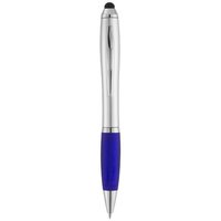 Nash Stylus Kugelschreiber silbern mit farbigem Griff