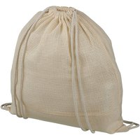 Maine Rucksack mit Kordelzug aus Baumwollgewebe 5L