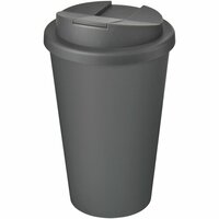 Americano® Eco 350 ml recycelter Becher mit auslaufsicherem Deckel