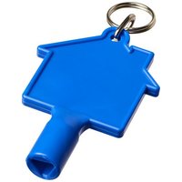 Maximilian Universalschlüssel in Hausform als Schlüsselanhänger