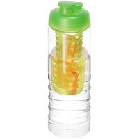 H2O Active® Treble 750 ml Flasche mit Klappdeckel und Infusor