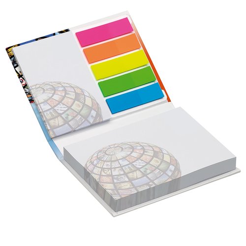 Combi Notiz- und Markierungs-Set mit Softcover