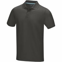 Graphite Poloshirt aus GOTS-zertifizierter Bio-Baumwolle für Herren