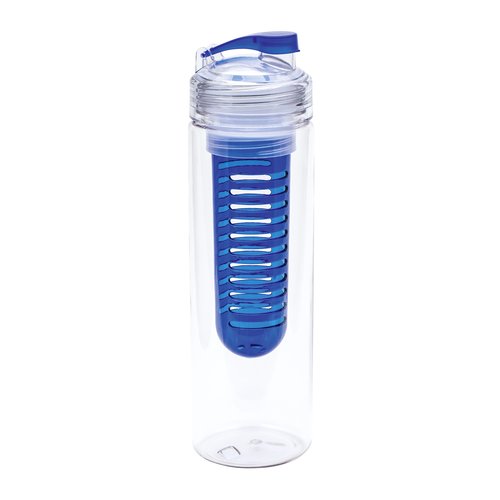 Trinkflasche mit Fruchtbehälter REFLECTS-JOLIETTA BLUE