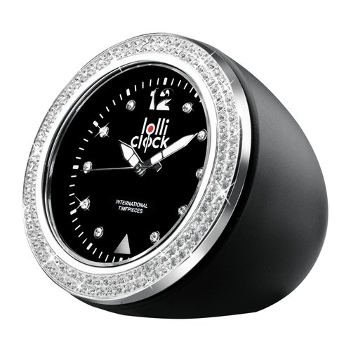 Uhr LOLLICLOCK-ROCK CRYSTAL BLACK