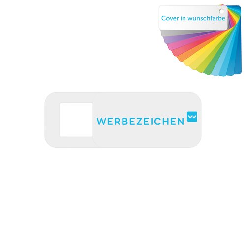 Webcam Cover in Blisterverpackung mit individuellem Logodruck T10