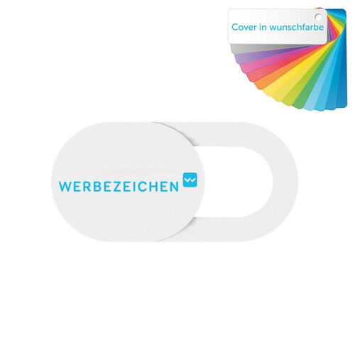 Webcam Cover in Blisterverpackung mit individuellem Logodruck T1