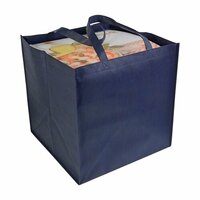 Non-Woven-Tasche mit kurzen Griffen - 80 g/m² - 36 x 36 x 37 cm