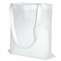 Non-Woven-Tasche mit langen Griffen - 80 g/m² - 38 x 42 cm