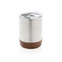 Kleine Vakuum-Kaffeetasse aus RCS rSteel & Kork