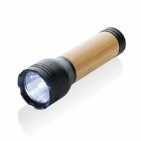 Lucid 3W Taschenlampe aus RCS recycelt. Kunststoff & Bambus