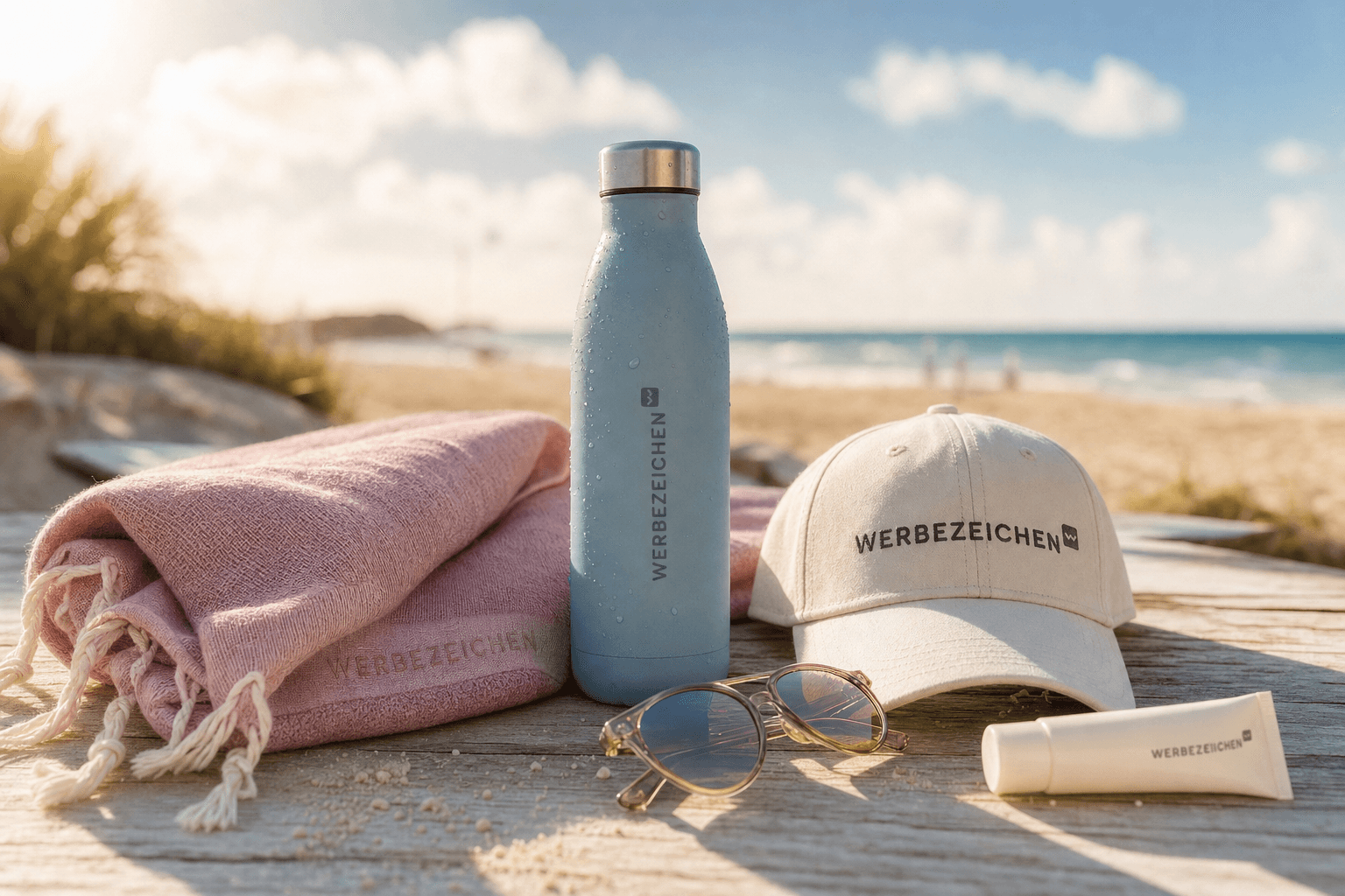 Header Sommerwerbeartikel Werbezeichen