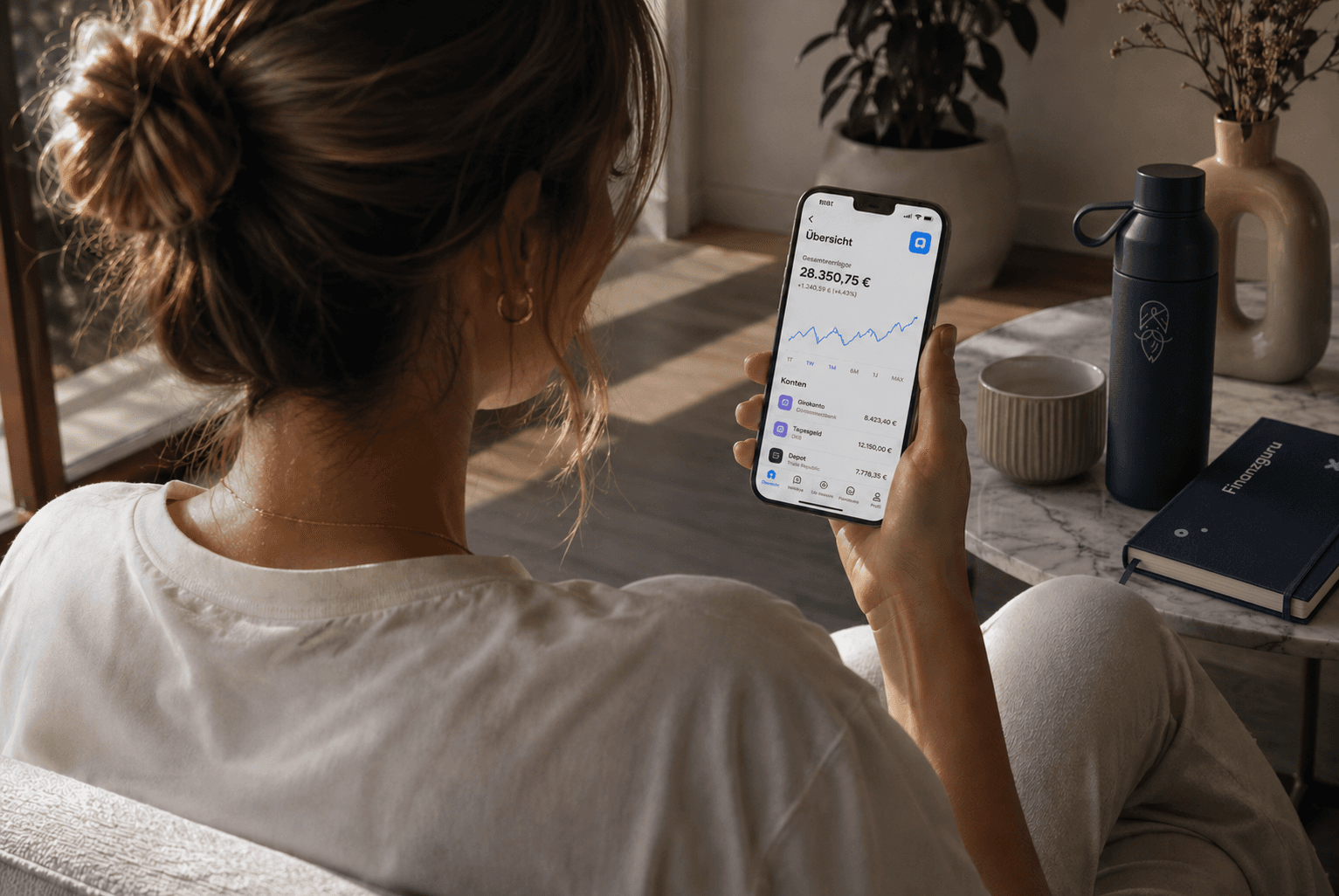 Finanzguru x Werbezeichen: Moderne Unternehmenskultur