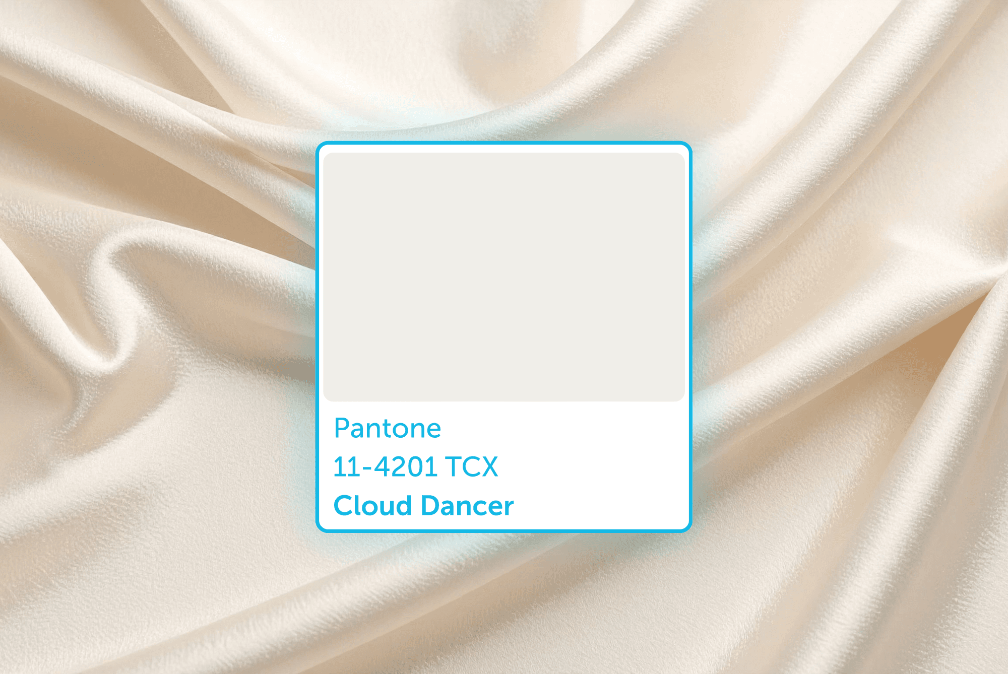 Header: Pantone Farbe Cloud Dancer