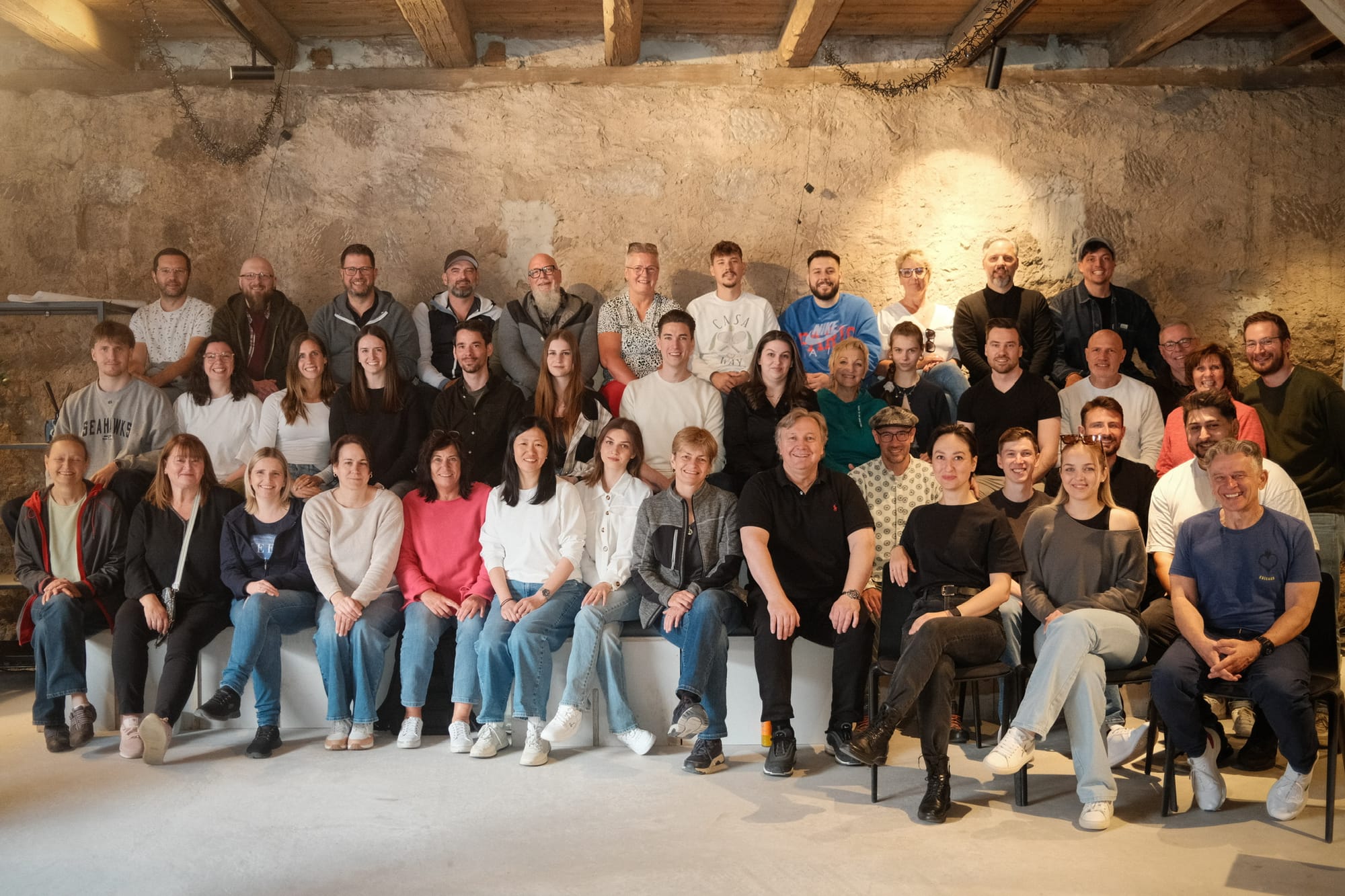 Werbezeichen Team Foto