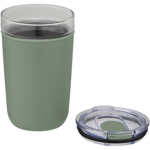 Bello 420 ml Glasbecher mit Außenwand aus recyceltem Kunststoff