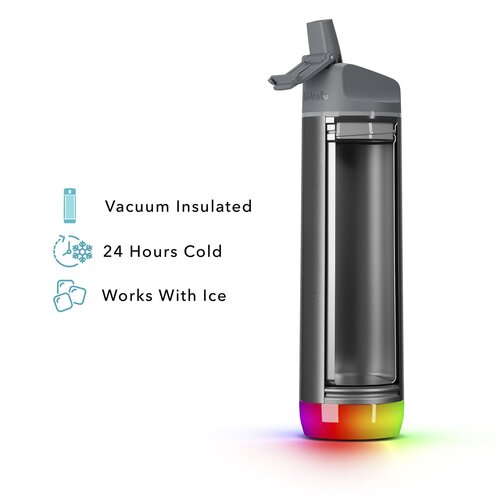 HidrateSpark® PRO 620 ml vakuumisolierte Edelstahl Wasserflasche