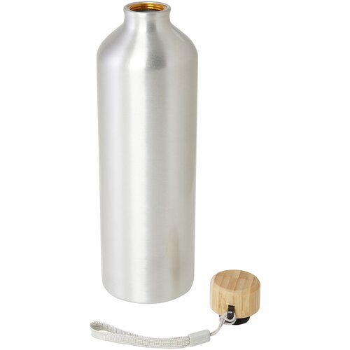 Malpeza 1L RCS-zertifizierte Wasserflasche aus recyceltem Aluminium