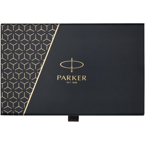 Parker IM achromatisches Kugelschreiber- und Tintenroller-Set mit Geschenkbox